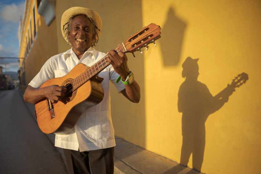 Musician In Santiago De Cuba