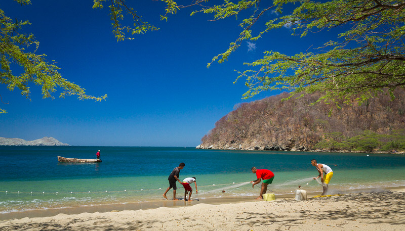 parque tayrona bahia concha magdalena colombia