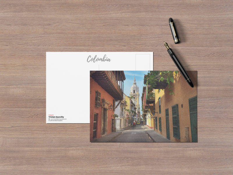 cartes postales colombie